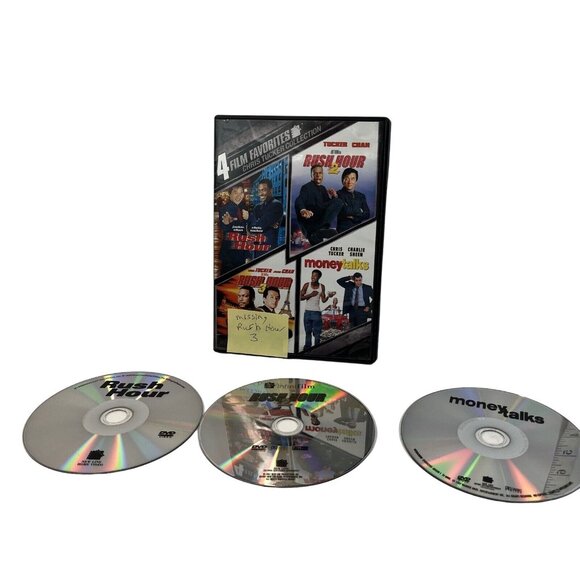 4 Film Favorites Chris Tucker Collection DVD Set - Picture 3 of 3